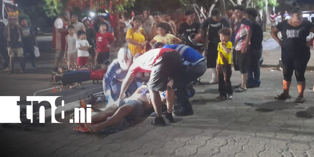 Conductor se da a la fuga tras accidente contra motociclista en Managua ...