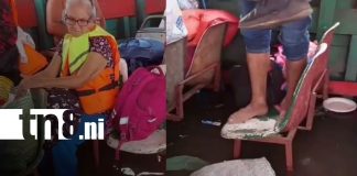 Foto: Evacúan lancha con pasajeros tras incidente en el Lago Cocibolca/TN8