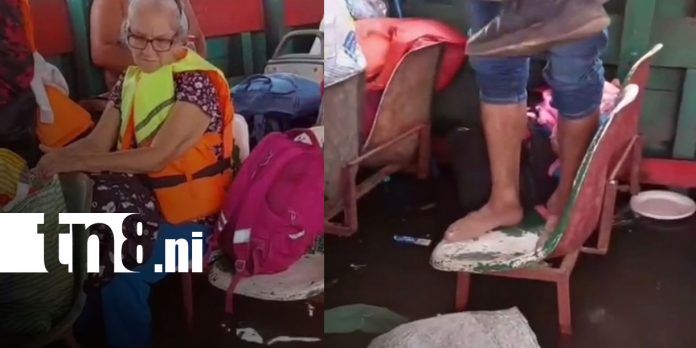 3 Foto: Evacúan lancha con pasajeros tras incidente en el Lago Cocibolca/TN8