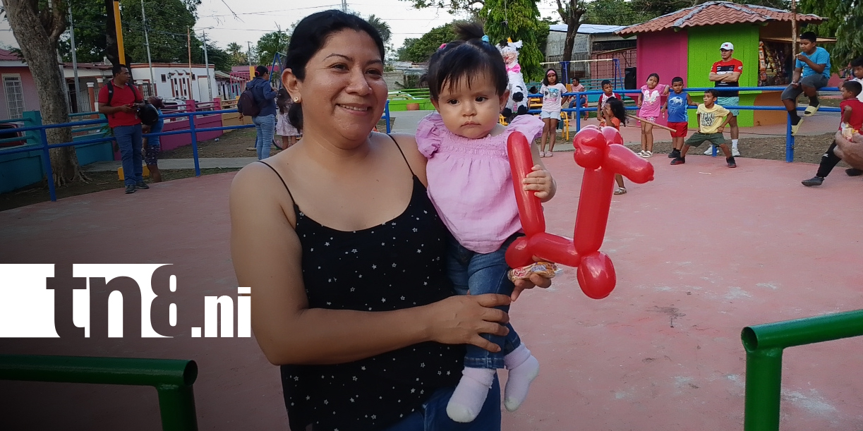Foto: Así quedó el renovado Parque Infantil de Nandaime/TN8