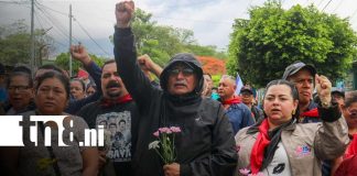 Foto: Masaya rinde homenaje a los Héroes y Mártires de La Reforma/TN8