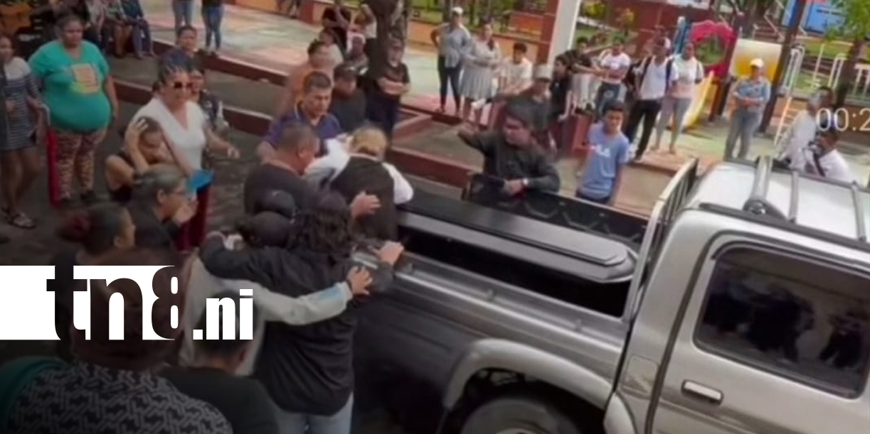 Foto: Entre dolor, despiden a joven hallado sin vida en Carazo/TN8