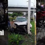 Managua registra dos fuertes accidentes y aumenta la alerta vial este domingo Foto: Managua: dos accidentes elevan alerta vial este domingo/TN8