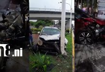 Foto: Managua: dos accidentes elevan alerta vial este domingo/TN8