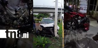 Foto: Managua: dos accidentes elevan alerta vial este domingo/TN8