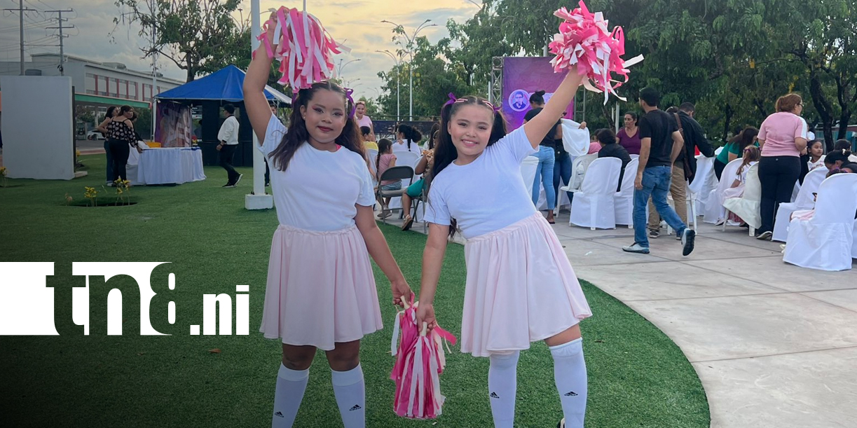 Foto: Niños y niñas disfrutan circuito cultural en el Parque Edith Grown de Managua/TN8