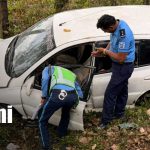 Presunta invasión de carril provoca accidente en Jalapa FOTO: Conductor ebrio deja tres lesionados en Jalapa/CORTESÍA