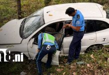 Presunta invasión de carril provoca accidente en Jalapa FOTO: Conductor ebrio deja tres lesionados en Jalapa/CORTESÍA