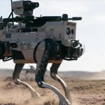 ¿Perros robot militares para «reconocimiento y vigilancia»? Foto: Taiwán presenta perros robot militares /Cortesía