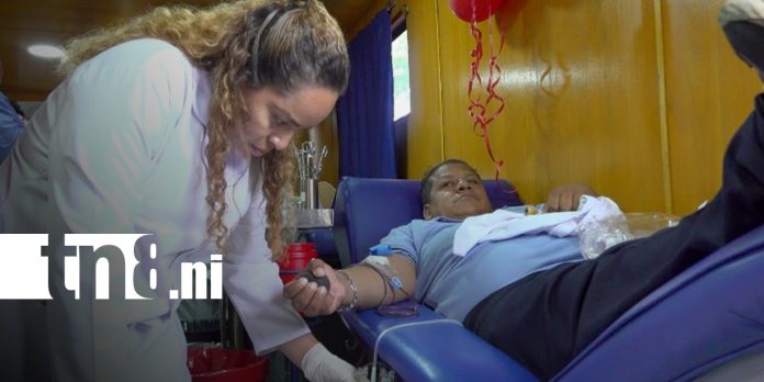 Foto:Héroes de la vida: homenajean a donantes de sangre en Managua/TN8