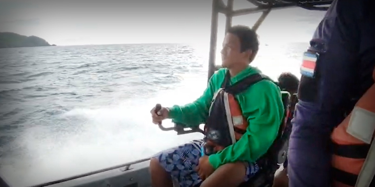 Foto: Rescatan a pescador tras ocho días a la deriva en Costa Rica /Cortesía