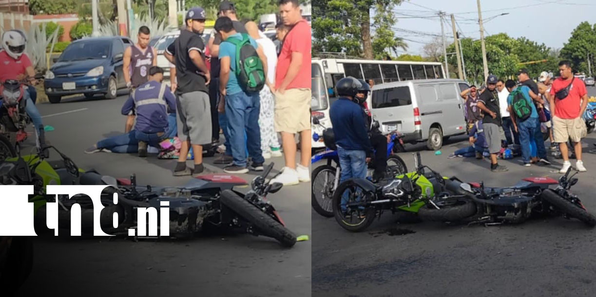 Foto: Motociclistas, principales víctimas en accidentes de Managua/TN8