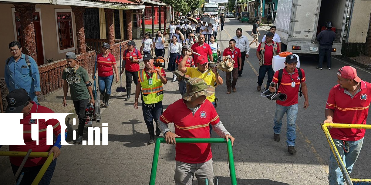 Foto: Autoridades impulsan acciones para una ciudad más limpia/TN8