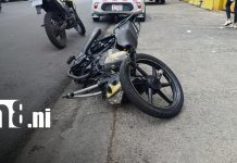 Foto: Accidente deja tres heridos en Managua/TN8