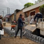 Avanza proyecto de adoquinado en sector 8 de Jalapa Foto: Adoquinado avanza en 13 cuadras de Jalapa/TN8
