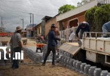 Foto: Adoquinado avanza en 13 cuadras de Jalapa/TN8