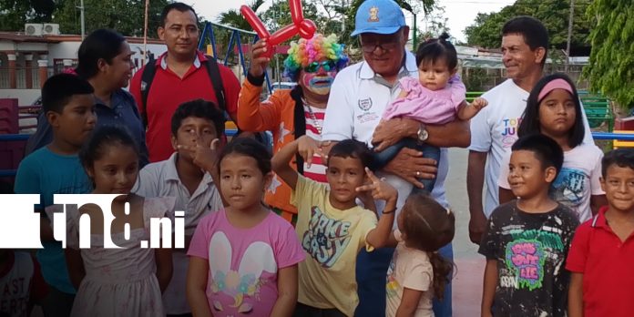 Foto: Así quedó el renovado Parque Infantil de Nandaime/TN8 Foto: Así quedó el renovado Parque Infantil de Nandaime/TN8