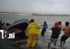 Foto: Rescate de pescadores en naufragio en Masachapa/TN8