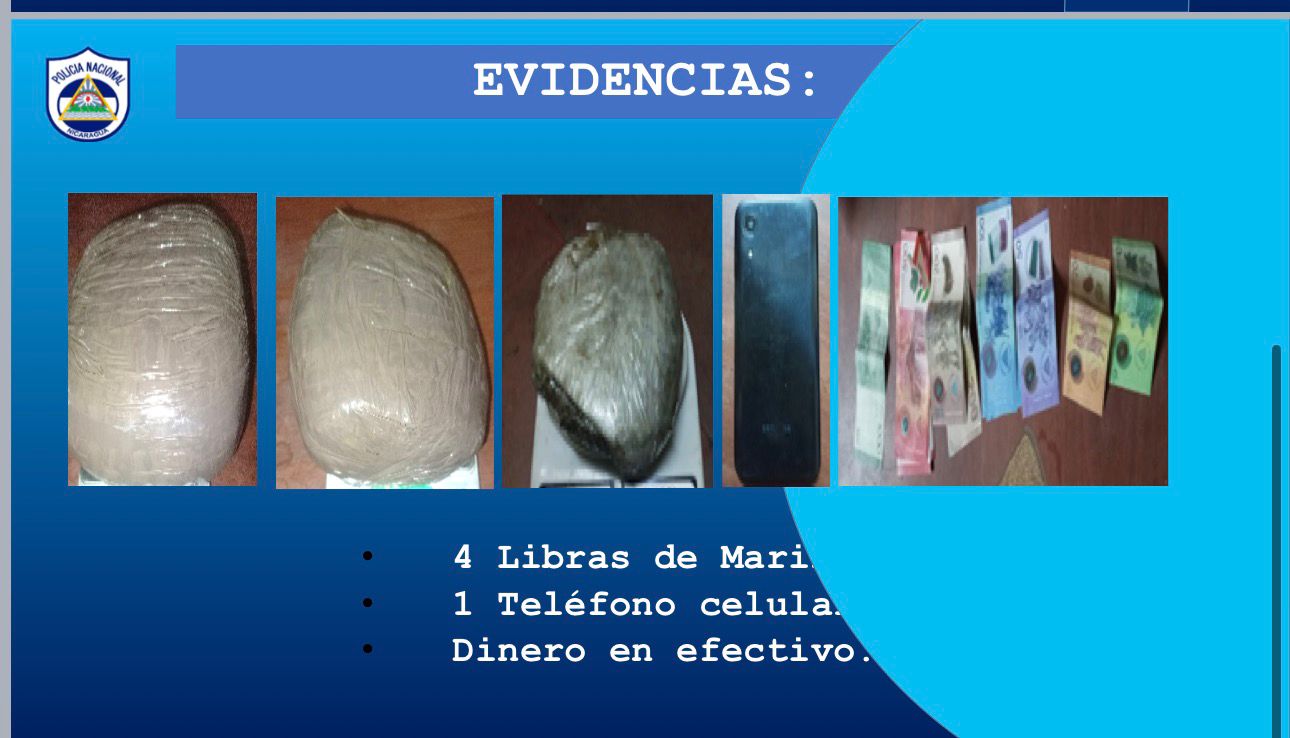Foto: Captura de delincuentes en Chinandega / TN8
