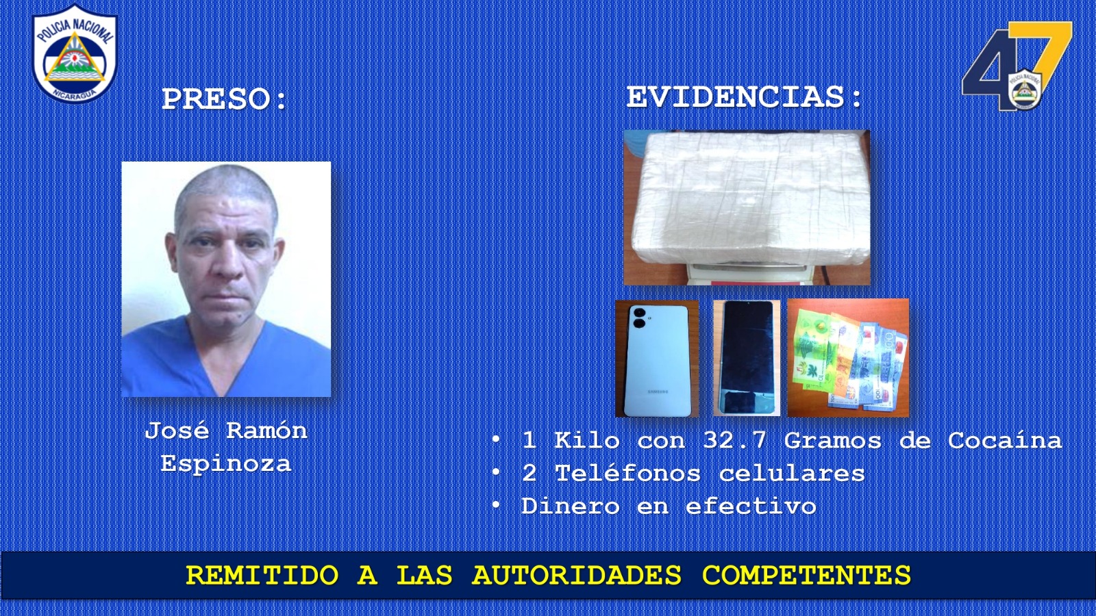 Foto: Captura de delincuentes en Matagalpa y Waslala