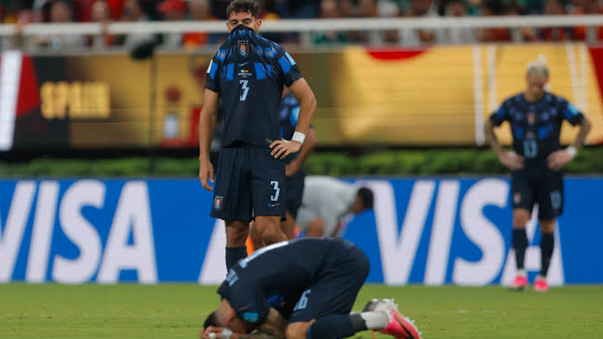 Foto: La presión de Uruguay no fue suficiente y cae antes España/Cortesía