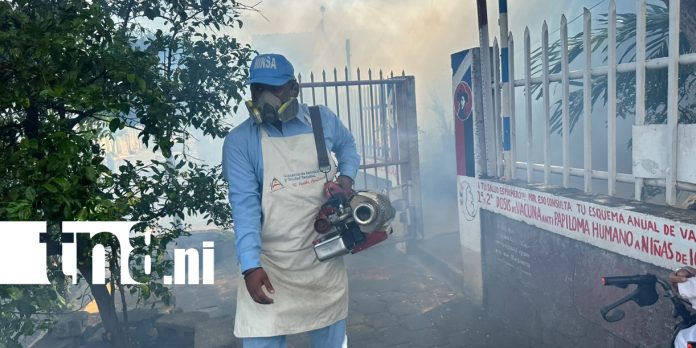Foto: MINSA intensifica fumigación en Managua /TN8