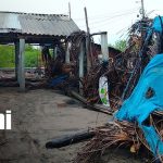 Autoridades evalúan daños por fuerte oleaje en Paso Caballo, Corinto Foto: Fuerte oleaje causa daños en ranchos de Paso Caballo, Corinto/TN8