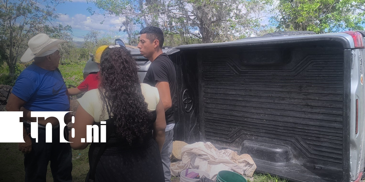 Foto: Faustino sobrevive a brutal accidente en Estelí/TN8
