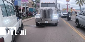 Foto: Ciclista muere bajo las pesadas llantas de una rastra en Estelí /TN8