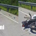 Motociclista lucha por su vida tras brutal accidente en carretera de Chinandega Foto: Accidente en Chinandega deja a motociclista entre la vida y la muerte /TN8