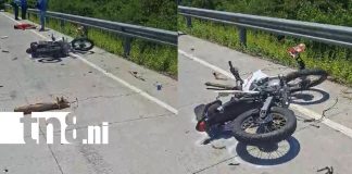 Foto: Accidente en Chinandega deja a motociclista entre la vida y la muerte /TN8