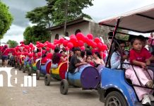 Foto: Emoción y cultura marcaron el desfile de carrozas en Nandaime /TN8