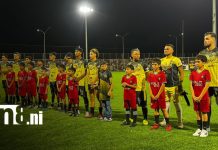 Foto: Un cierre insólito de fútbol en Chinandega/TN8