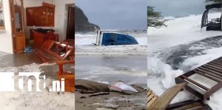 Foto: Mar de fondo provoca desastres en San Juan del Sur y Tola /TN8