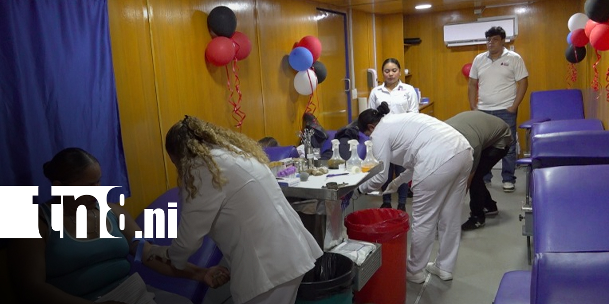 Foto:Héroes de la vida: homenajean a donantes de sangre en Managua/TN8