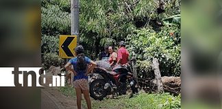Foto: Motociclista grave tras choque en Ometepe/TN8