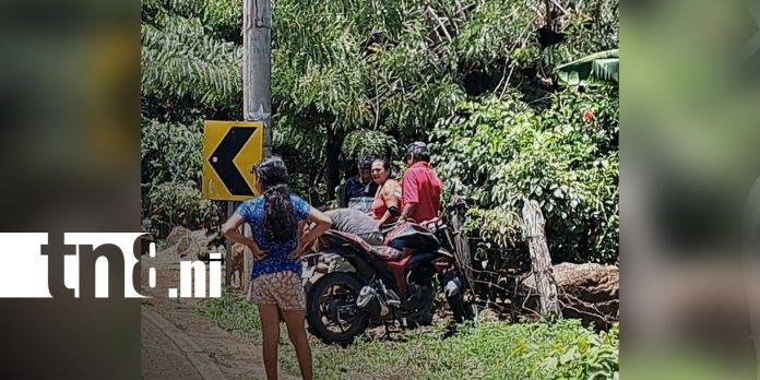 6 Foto: Motociclista grave tras choque en Ometepe/TN8