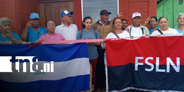 Foto: Emoción en Nandaime: entregan viviendas a dos familias/TN8