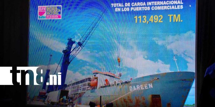Foto:Puertos de Nicaragua movilizan más de 113 mil toneladas de carga en una semana/TN8 Foto:Puertos de Nicaragua movilizan más de 113 mil toneladas de carga en una semana/TN8
