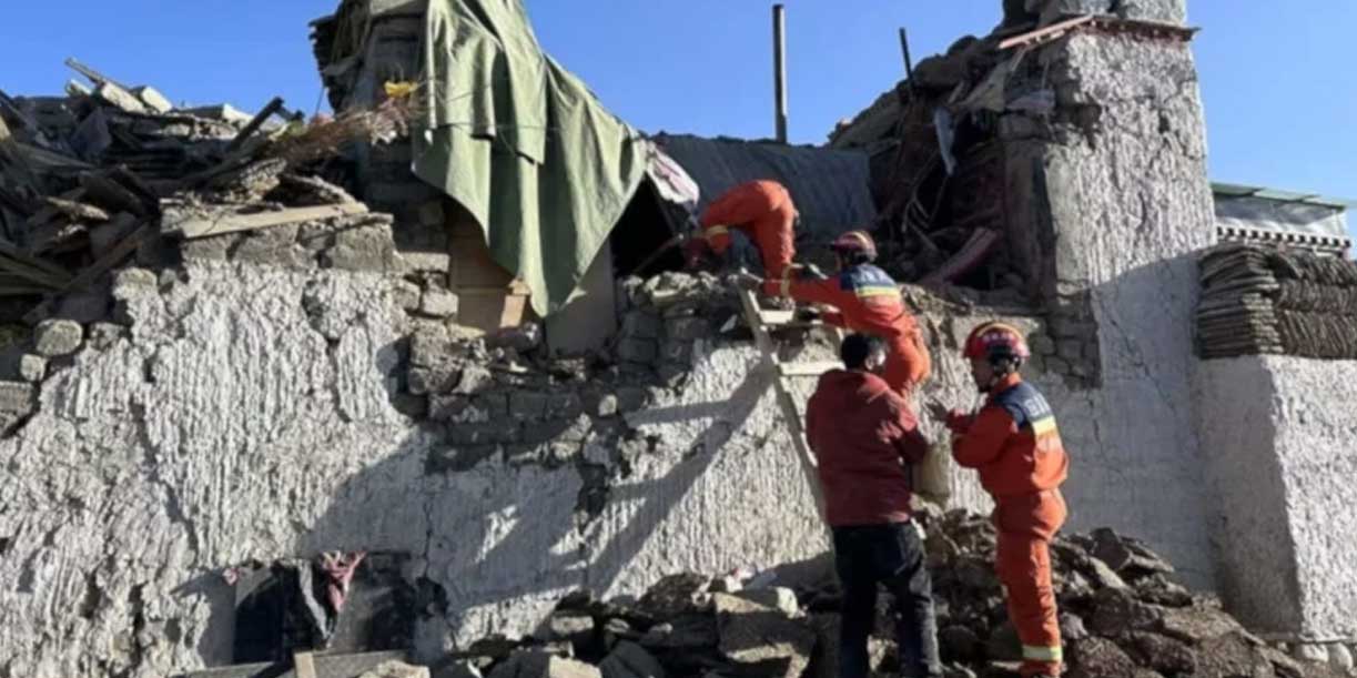 Foto:China en alerta: fuerte terremoto en Sichuan deja evacuados y afectaciones/Cortesía