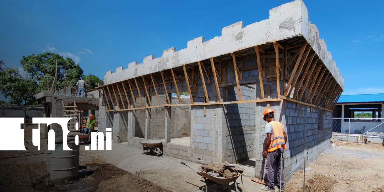 Foto: Escuela moderna en Rivas avanza 75% en construcción/TN8