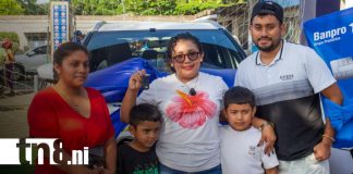 Foto: La suerte llegó a Masatepe con una Toyota Yaris Cross/TN8