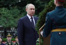 Moscú recuerda a 27 millones de soviéticos fallecidos en la guerra Foto: Putin rinde homenaje a las víctimas de la Gran Guerra Patria en Moscú/Cortesía
