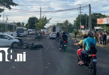 Viaje junto a su esposo terminó en tragedia: pierde la vida en carretera Masaya – Granada Foto: Accidente vial cobra la vida de una mujer en Masaya /TN8