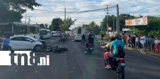 Foto: Accidente vial cobra la vida de una mujer en Masaya /TN8