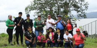 Foto:MARENA lidera jornada ambiental en sitio RAMSAR de Jinotega/Cortesía