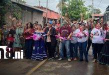 FOTO:Managua se transforma: inauguran nuevas calles en Concepción de María/TN8