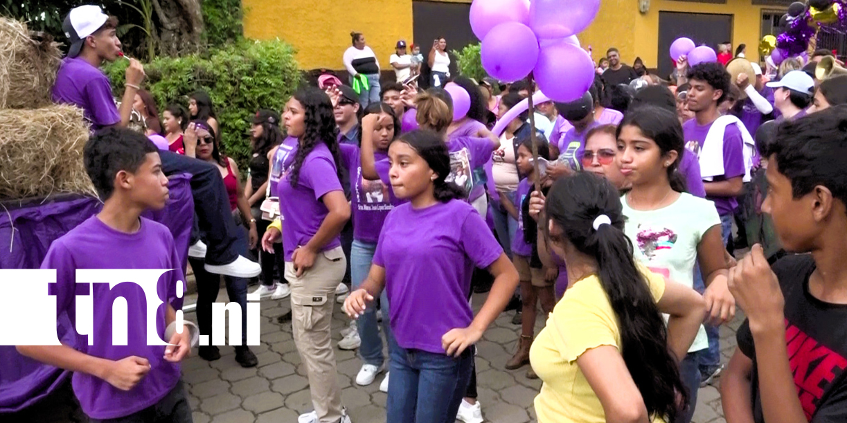 Foto: Emoción y cultura marcaron el desfile de carrozas en Nandaime /TN8