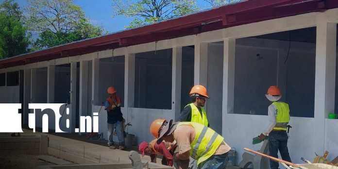 Foto: Escuela moderna en Rivas avanza 75% en construcción/TN8