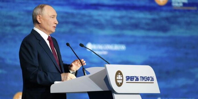 7 Foto: Putin en el SPIEF 2026/Cortesía